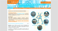 Desktop Screenshot of biolaboplus.fr